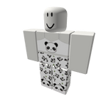 🐼 Panda - White black cute soft pjs pajama