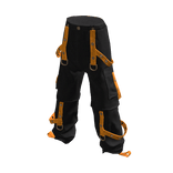 Pants-NuMetal-BlackOrange