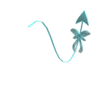 Pastel Blue Fashionable Imp Tail