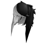 Pastel Goth Bunny Hair Monochrome