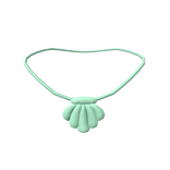 Pastel Green Seashell Necklace