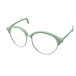 Pastel Green Vintage Glasses