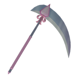 Pastel Pink Gem Ribbon Scythe