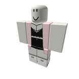 Pastel Pink Valentines Day Outfit Black