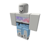 pastel rainbow top w jeans