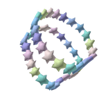 Pastel Star Bracelet (3.0) Left