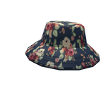 Patterned Hat - Navy Floral