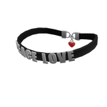 Peace And Love Choker