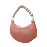 Peach Luxury Pearl Purse
