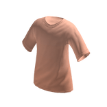 Peach Oversized Shirt