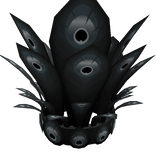 Peacock Feather Black Crown