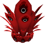 Peacock Feather Red Crown