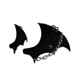 Pierced Bat Wings (Back)