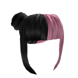 Pink and Black Hair 