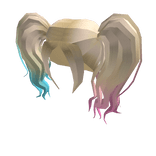 Pink & Blue Dipped Blondie