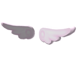 Pink Angelic Fluffy Wings