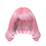 Pink Anime Cloudy Hair