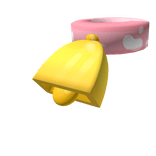 Pink Bell Necklace/Choker made for 3.0