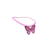 Pink Butterfly Necklace 🦋