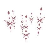 Pink Butterfly Pendant