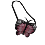 Pink Butterfly Purse
