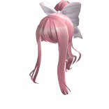 Pink Charming Ponytail