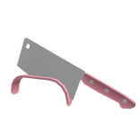 Pink Cleaver Headband Prop