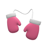 Pink Cozy Winter Mittens