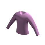 Pink Crewneck Tee (Long Sleeve)