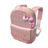 Pink Designer Backpack