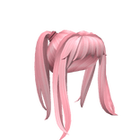 Pink Double Ponytails