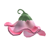 Pink Elven Bell Flower Hat