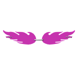 Pink Flame Sunglasses