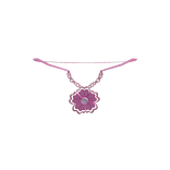 Pink Flower Charm Necklace 1.0