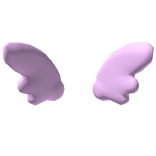 Pink Fluffy Aesthetic Angel Wings