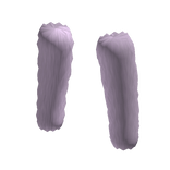 Pink Fur Leg Warmers