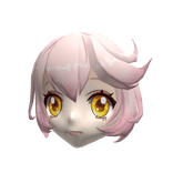 Pink Hair Anime Mask