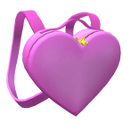 Pink Heart Backpack
