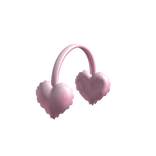Pink Heart Earmuffs
