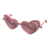 Pink Heart Glasses