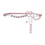 Pink Heart Pearl Belt