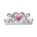 Pink Heart Princess Tiara