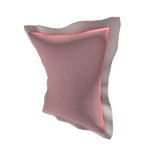 Pink Huggable Ruffle Pillow