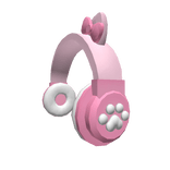 Pink Kitty Headphones