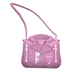 Pink LeatherJacket Purse