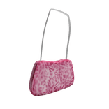 Pink Leopard Print Purse