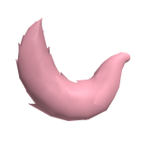 Pink Mega Fluffy Tail