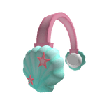 Pink Mermaid Paradise Headphones