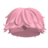 Pink Messy Front Swoop