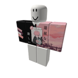 Pink N black shirt anime boy [KAWAII]